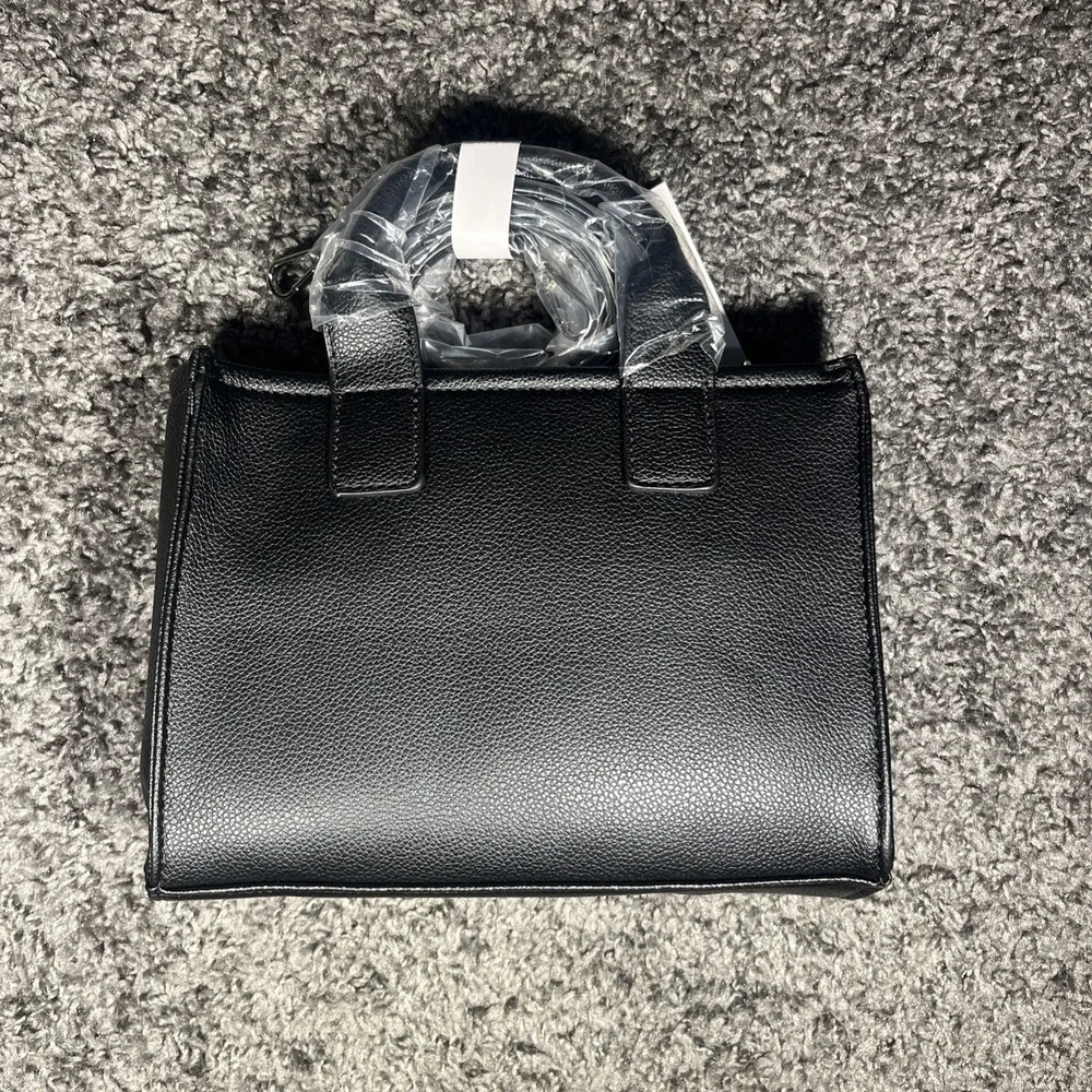 Christian‎ Lacroix CXL Women Vally Pebble Small Structured Handbag Black NWT $98